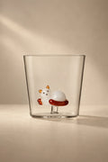 Hidden Curiosity Clear Glass Drinking Cup