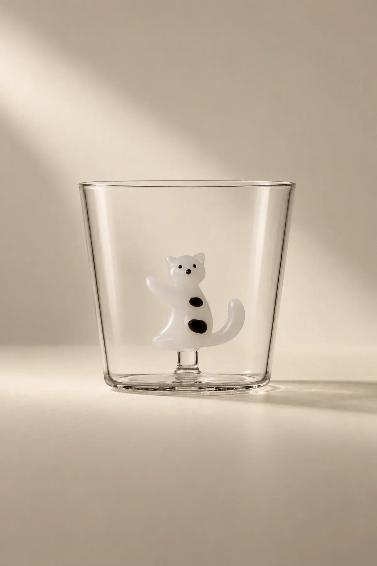 Hidden Curiosity Clear Glass Drinking Cup