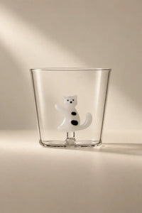 Hidden Curiosity Clear Glass Drinking Cup