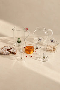 Holiday Fable Clear Glass Tumbler