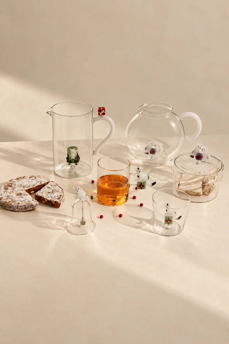 Holiday Fable Clear Glass Tumbler