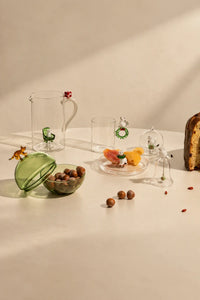 Holiday Fable Clear Glass Tumbler