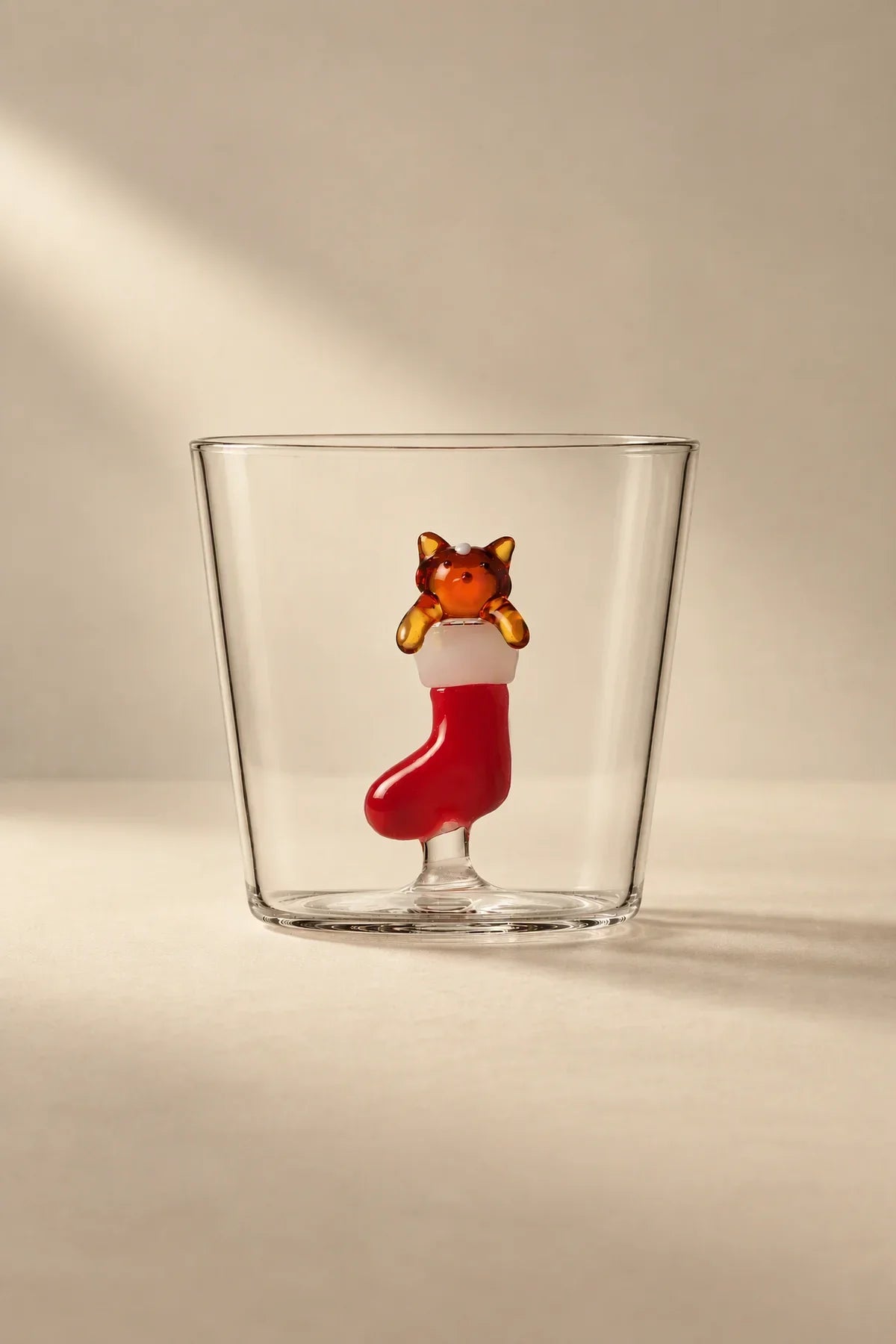 Holiday Fable Clear Glass Tumbler