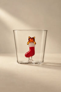 Holiday Fable Clear Glass Tumbler