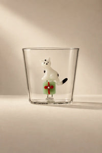 Holiday Fable Clear Glass Tumbler