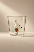 Holiday Fable Clear Glass Tumbler