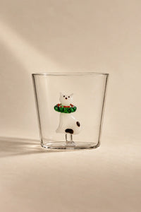 Holiday Fable Clear Glass Tumbler
