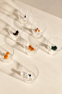 Studio Pet Clear Glass Tumbler