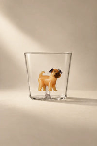 Studio Pet Clear Glass Tumbler