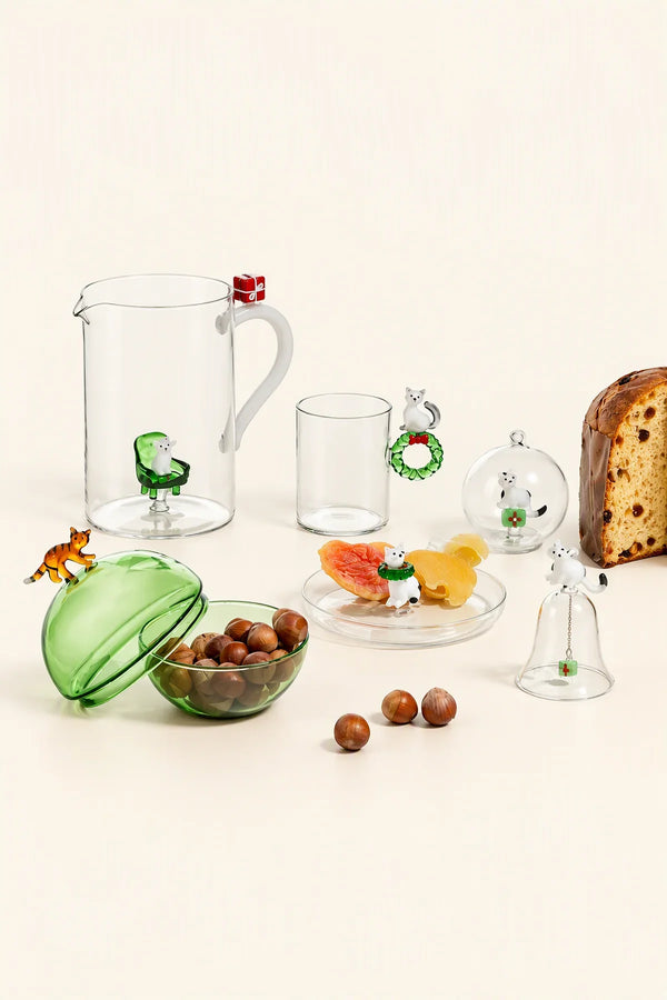 Christmas Tales Clear Glass Tableware Set