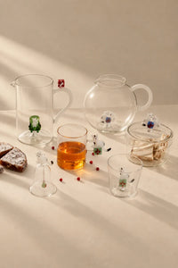 Christmas Tales Clear Glass Tableware Set