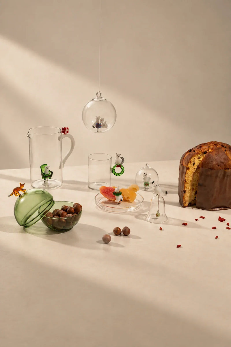 Christmas Tales Clear Glass Tableware Set