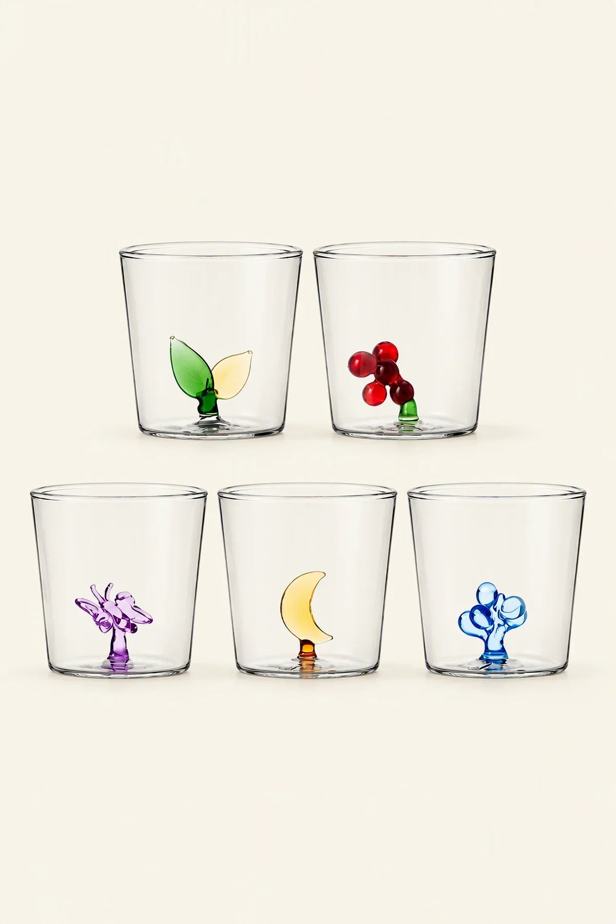 Glass Menagerie Clear Glass Tumbler
