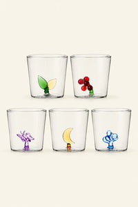 Glass Menagerie Clear Glass Tumbler
