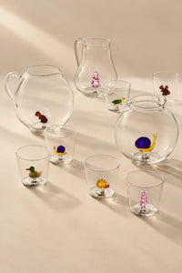 Glass Menagerie Clear Glass Tumbler
