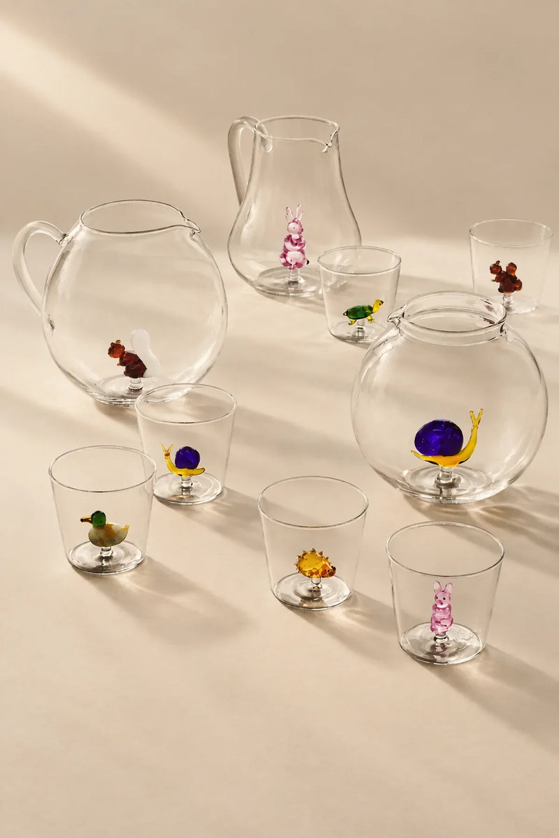 Glass Menagerie Clear Glass Tumbler