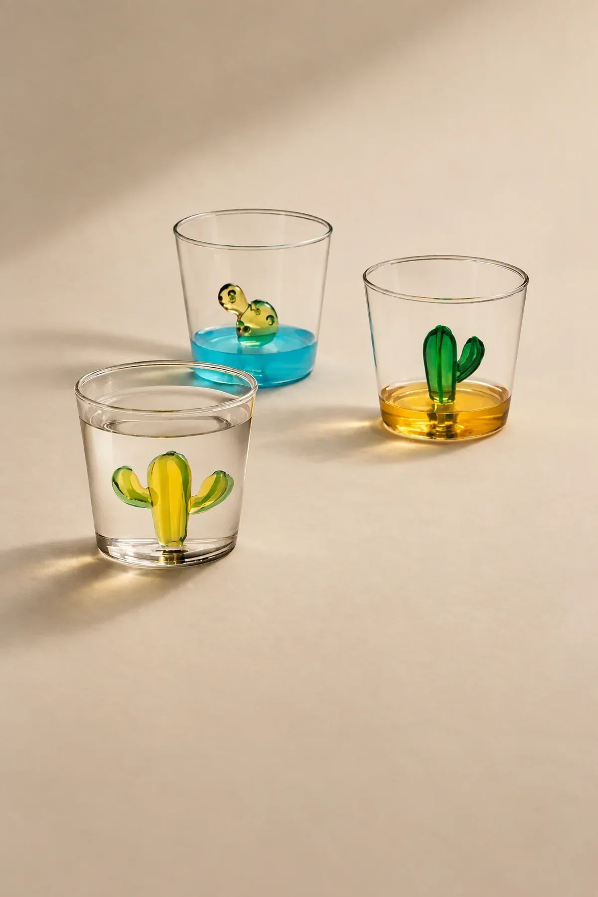 Glass Menagerie Clear Glass Tumbler