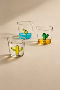 Glass Menagerie Clear Glass Tumbler