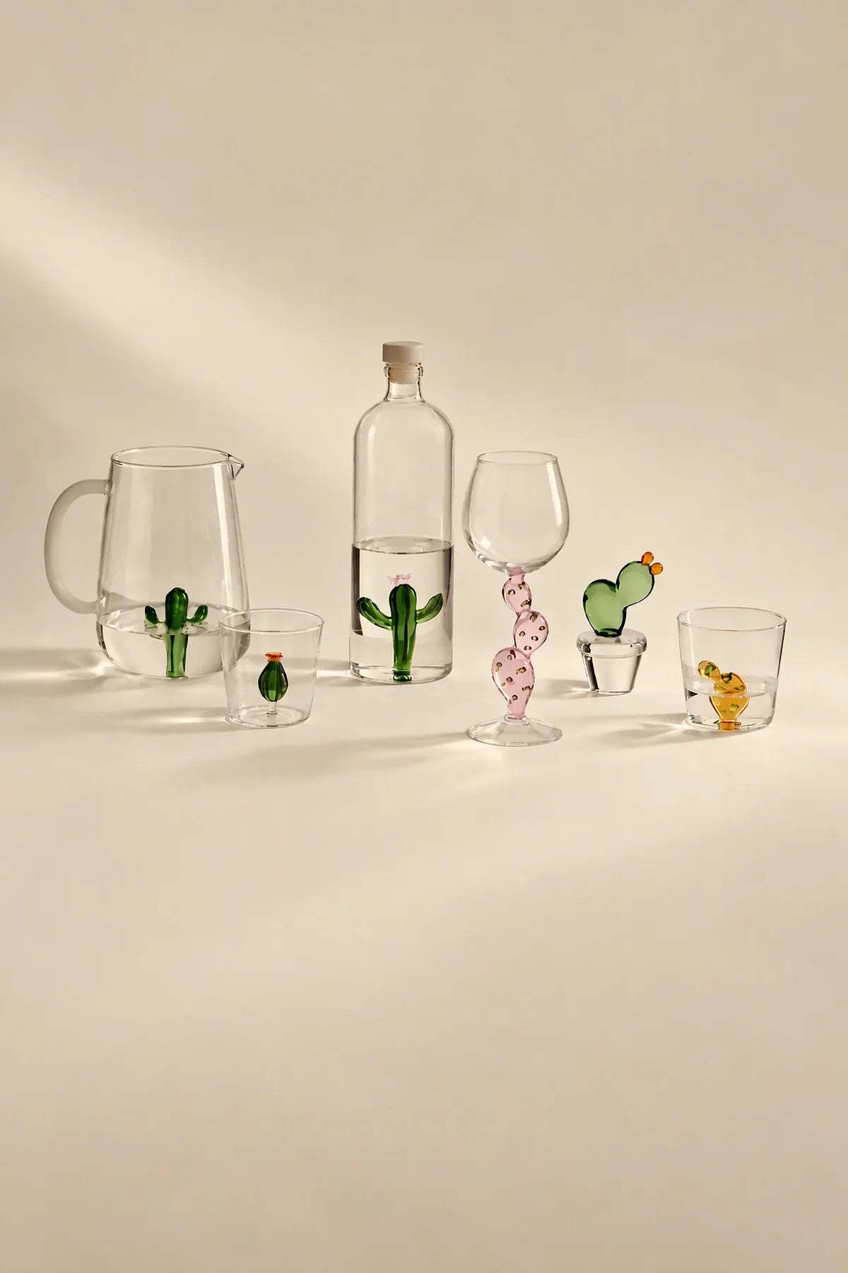 Glass Menagerie Clear Glass Tumbler