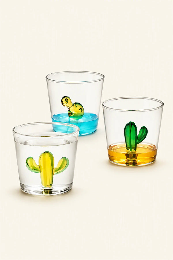 Glass Menagerie Clear Glass Tumbler
