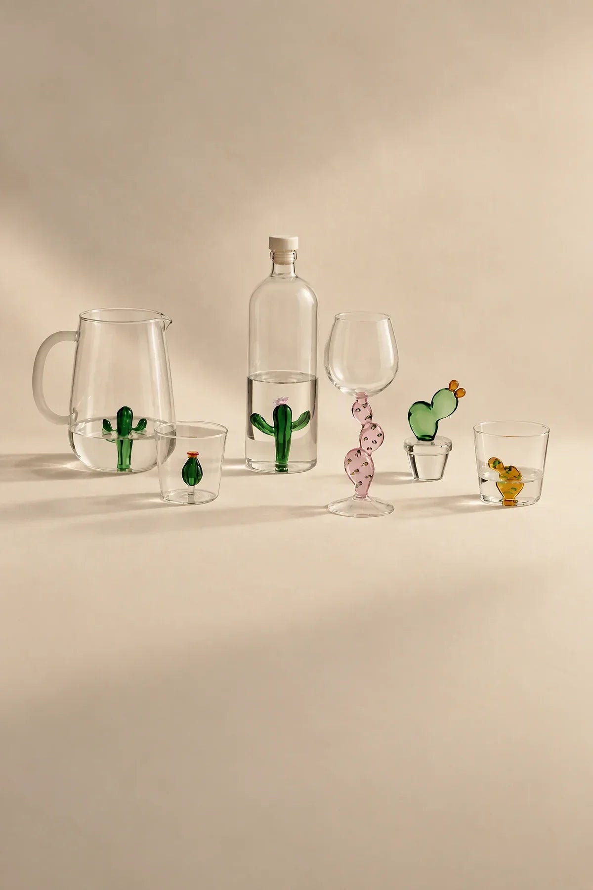 Glass Menagerie Clear Glass Tumbler