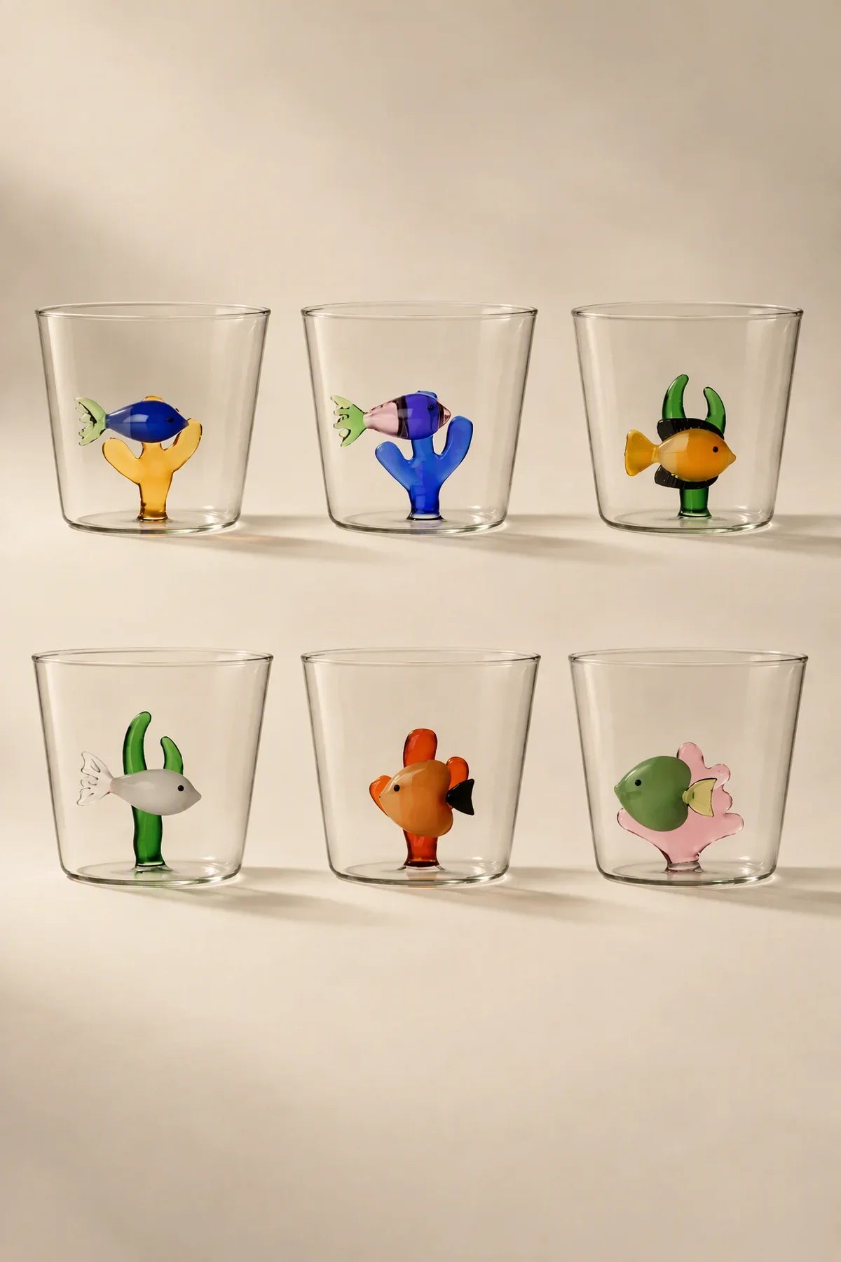 Glass Menagerie Clear Glass Tumbler
