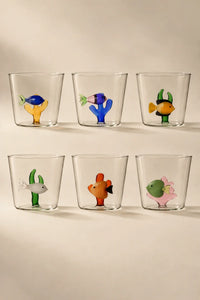 Glass Menagerie Clear Glass Tumbler