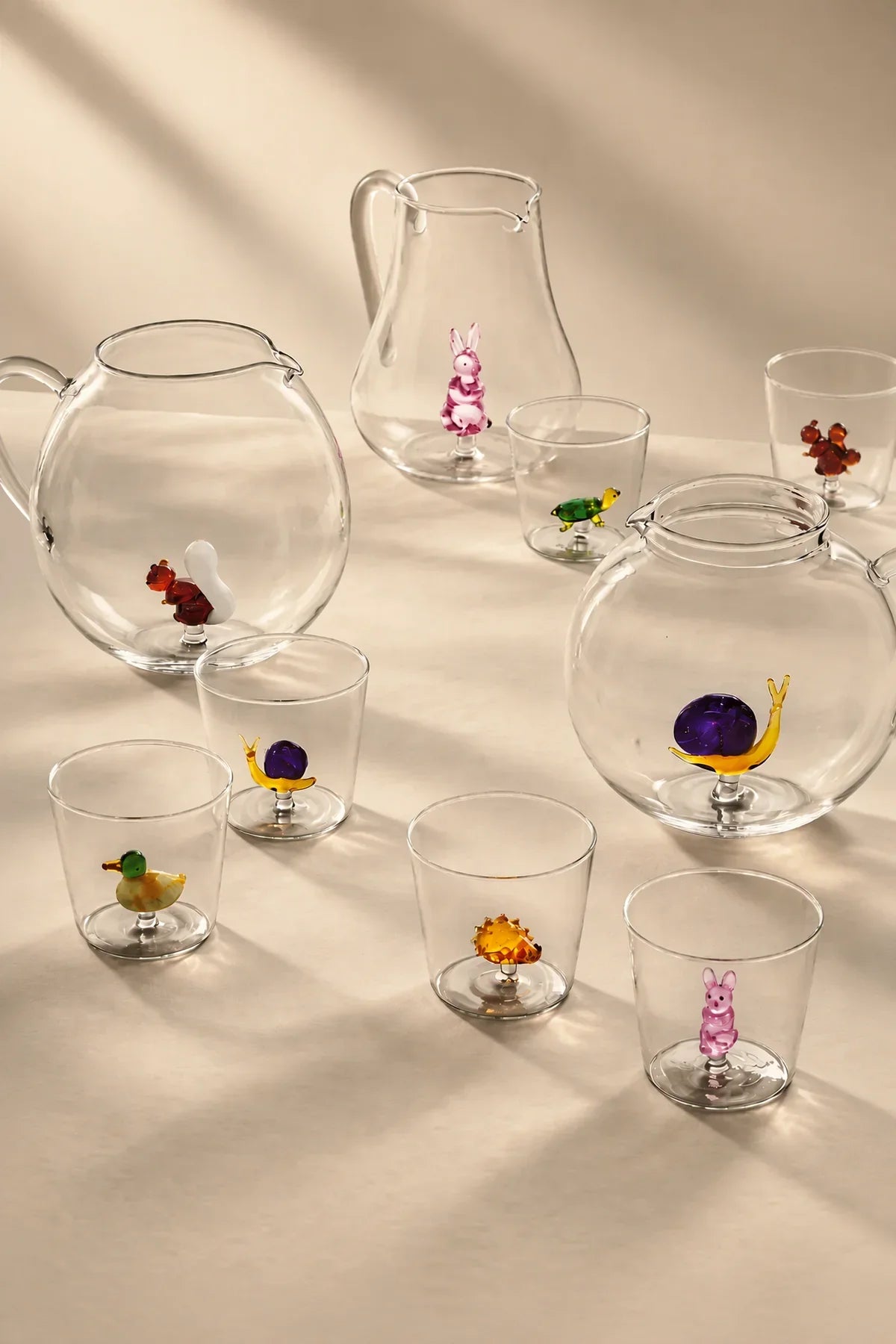Glass Menagerie Clear Glass Tumbler