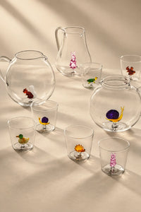 Glass Menagerie Clear Glass Tumbler