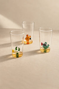 Glass Menagerie Clear Glass Cup