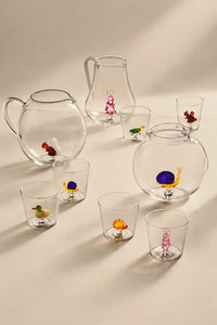 Glass Menagerie Clear Glass Cup