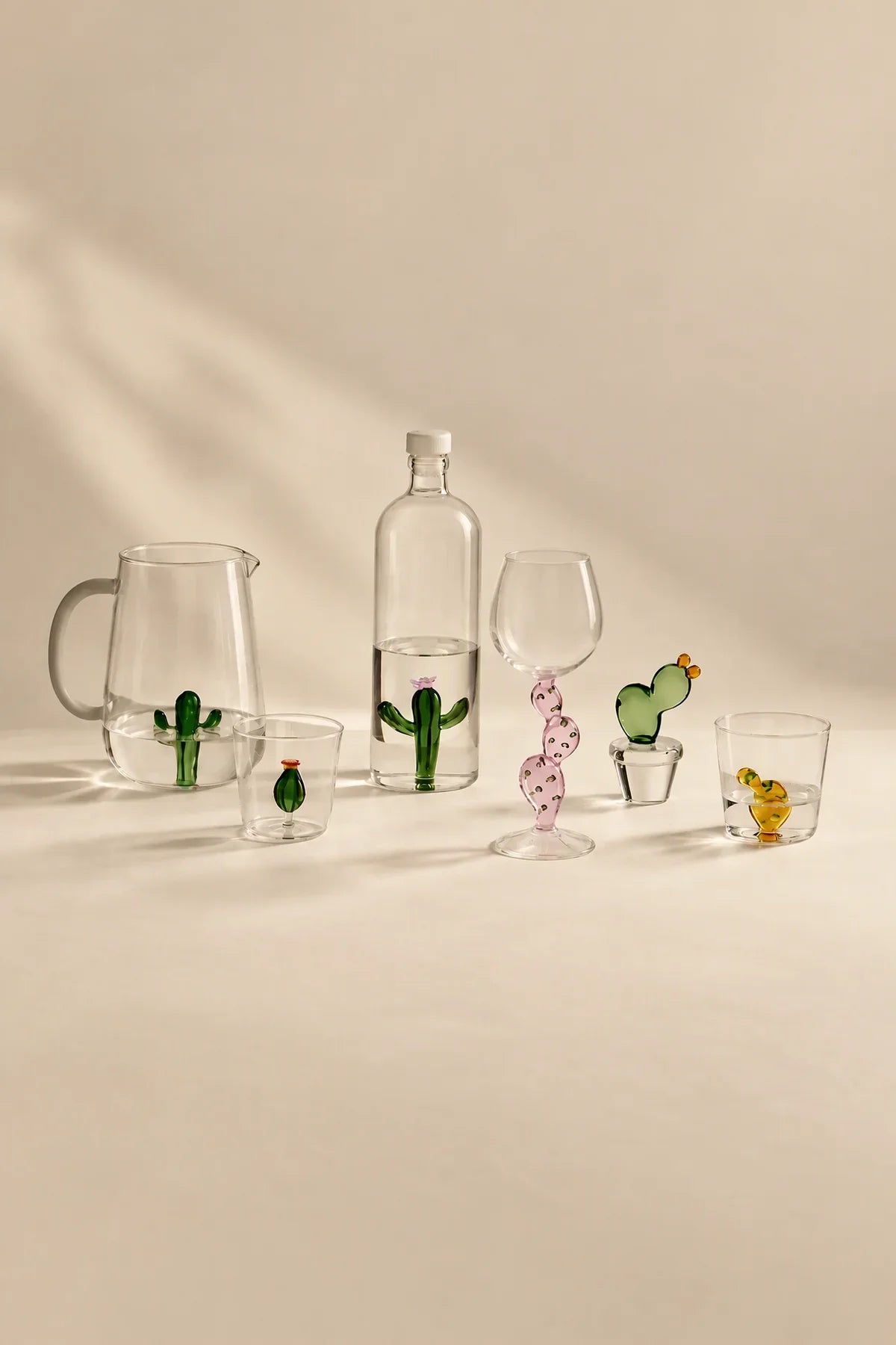 Glass Menagerie Clear Glass Cup
