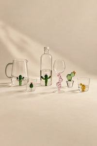 Glass Menagerie Clear Glass Cup