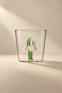 Glass Menagerie Clear Glass Cup