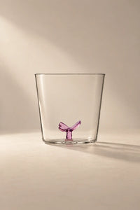 Glass Menagerie Clear Glass Cup