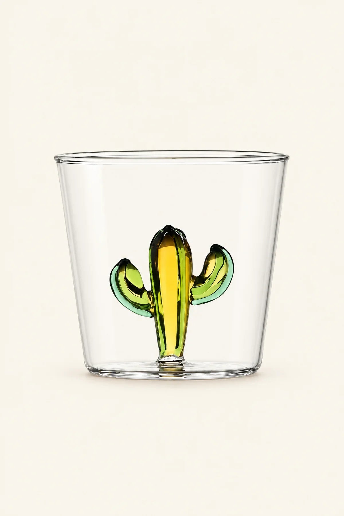 Desert Oasis Clear Glass Tumbler