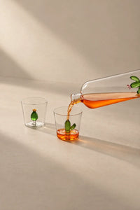 Desert Oasis Clear Glass Tumbler