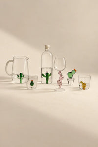 Desert Oasis Clear Glass Tumbler
