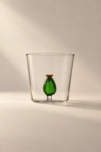 Desert Oasis Clear Glass Tumbler