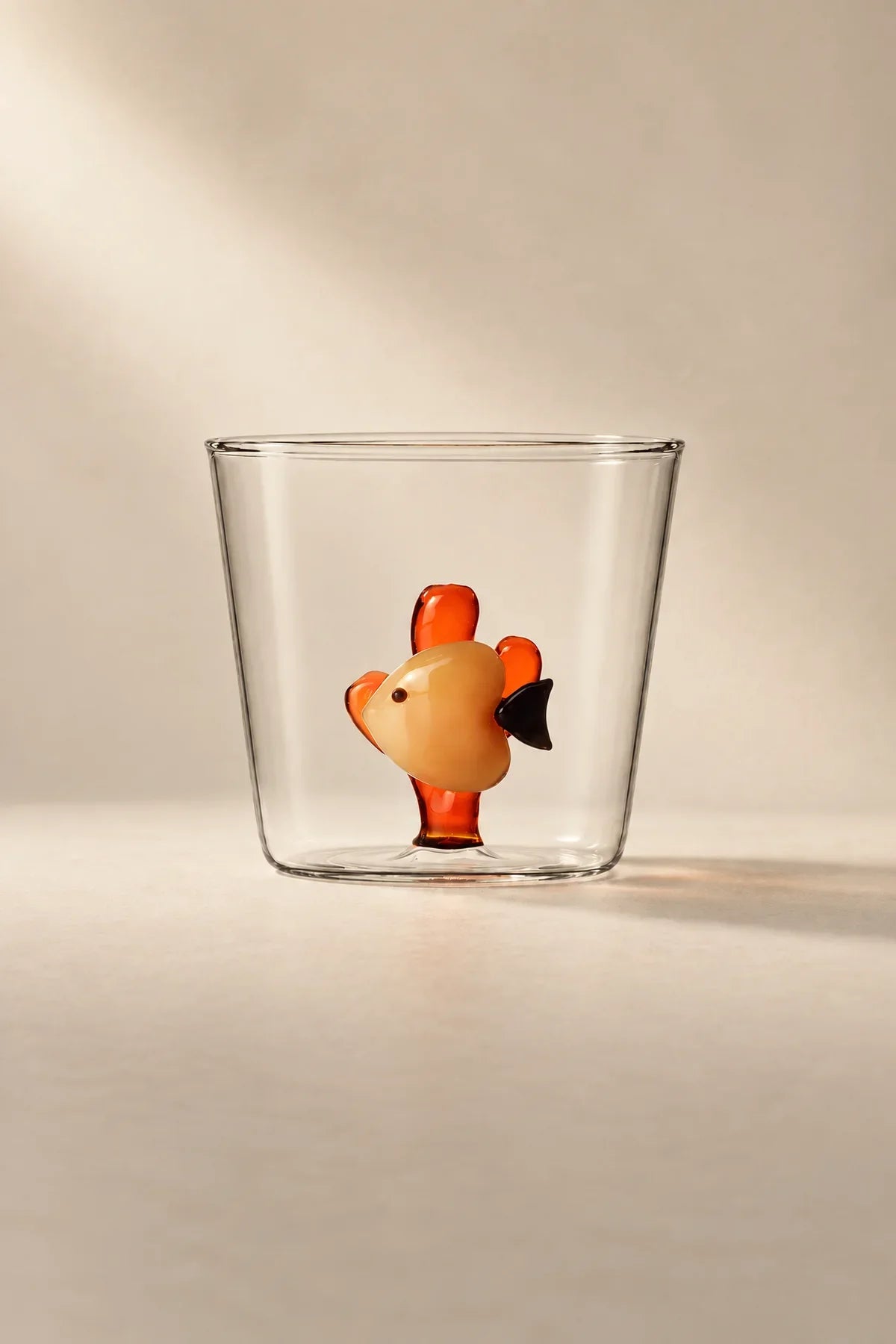 Desert Oasis Clear Glass Tumbler