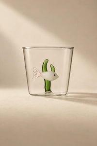 Desert Oasis Clear Glass Tumbler