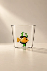 Desert Oasis Clear Glass Tumbler