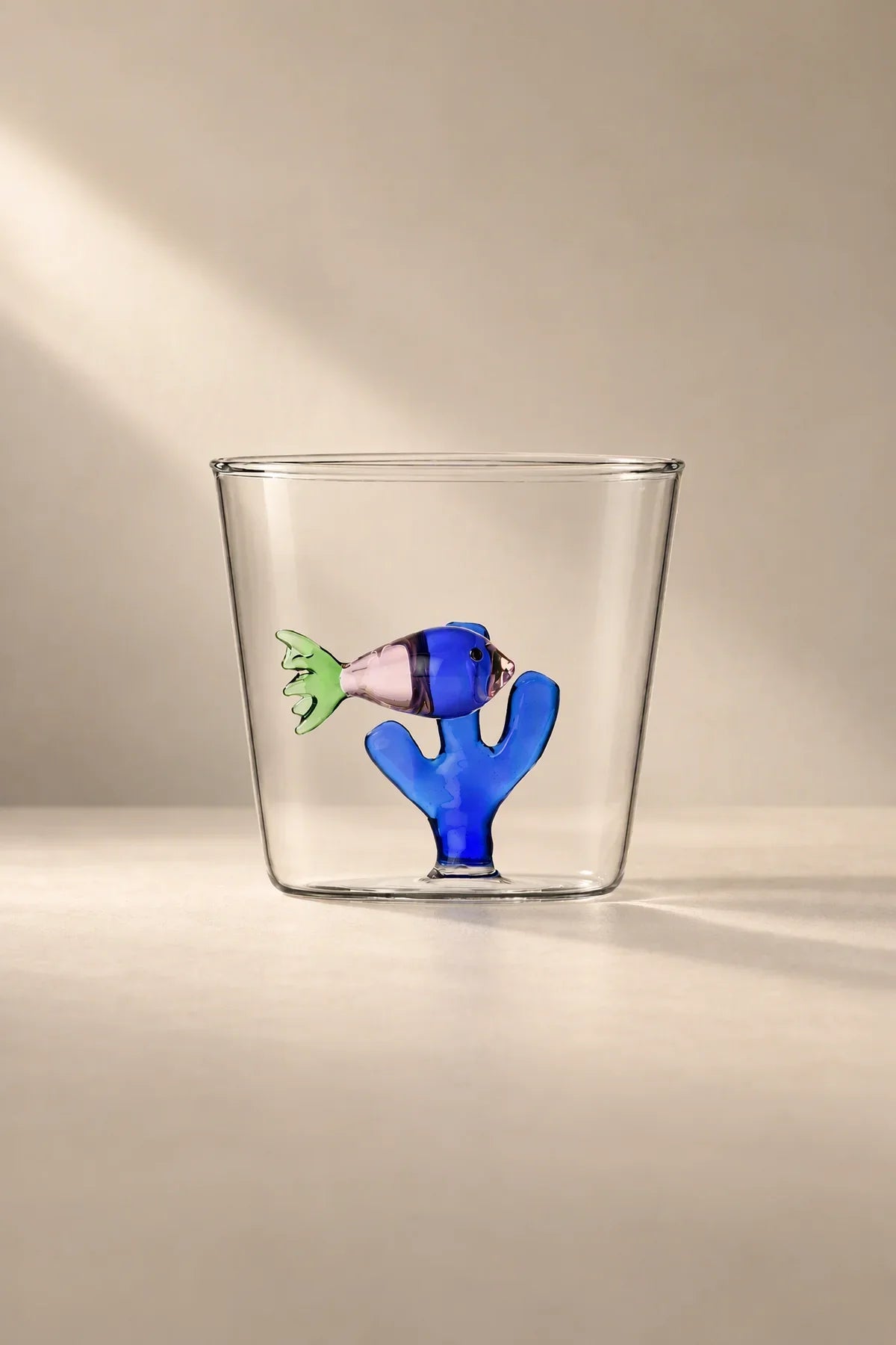 Desert Oasis Clear Glass Tumbler