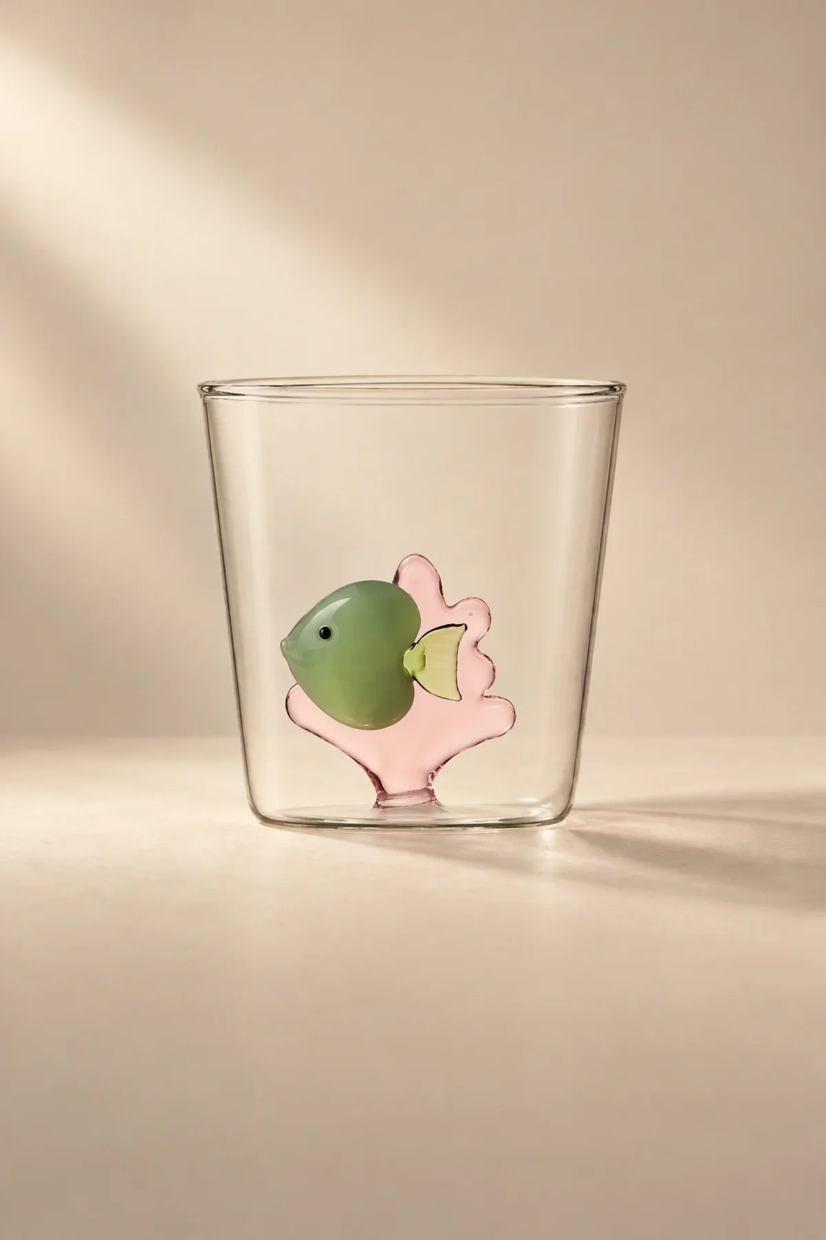 Desert Oasis Clear Glass Tumbler