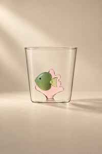 Desert Oasis Clear Glass Tumbler