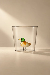 Desert Oasis Clear Glass Tumbler