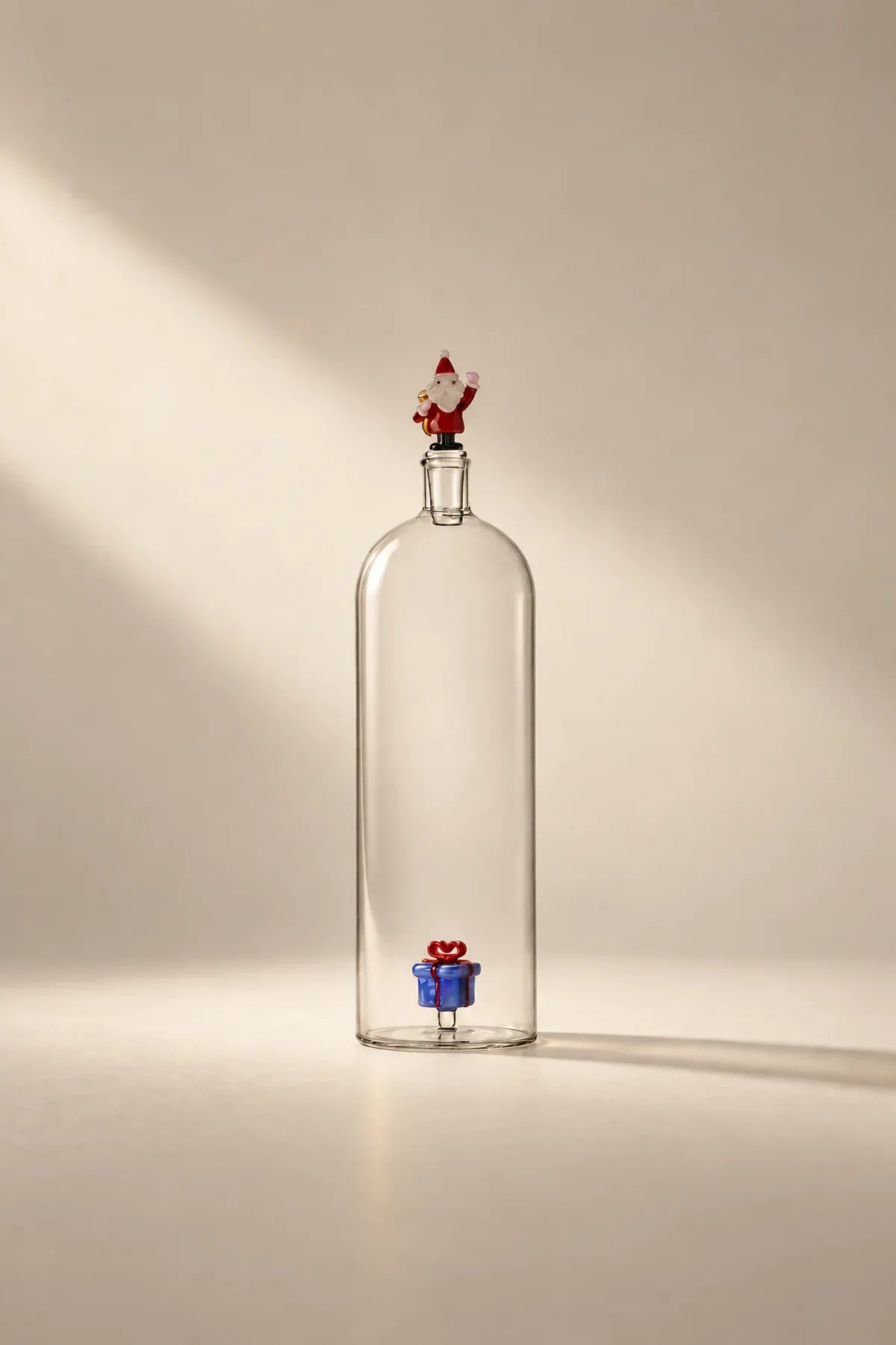 Winter Theater Clear Glass Carafe
