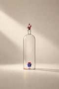 Winter Theater Clear Glass Carafe