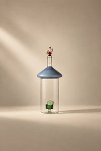 Winter Theater Clear Glass Carafe