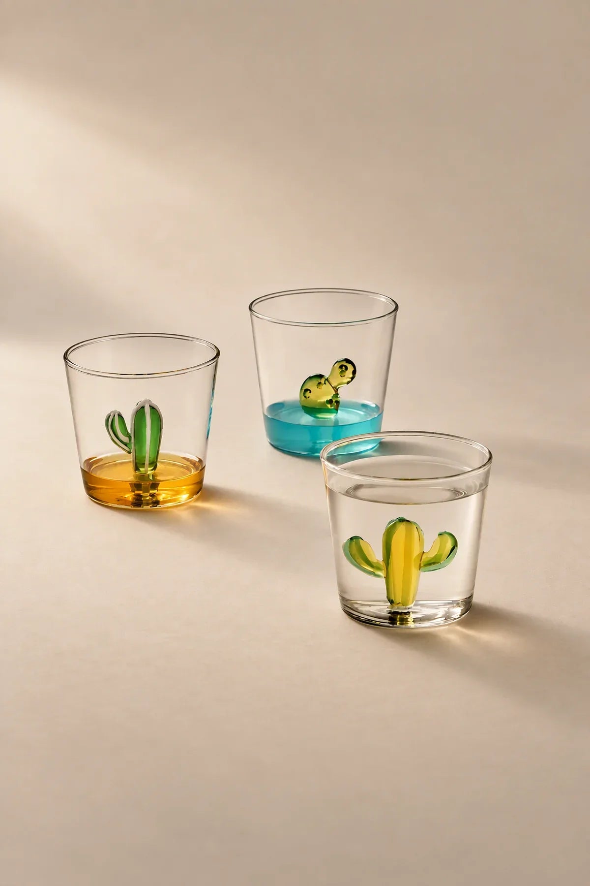 Glass Menagerie Clear Glass Tumbler